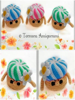 cover image of Crochet pattern pretty mushroom